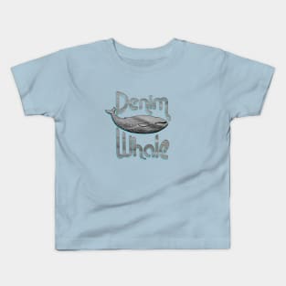 denim whale Kids T-Shirt